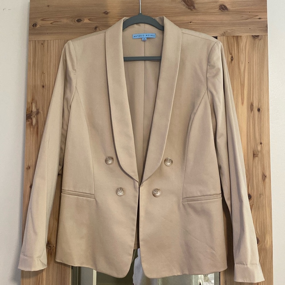 Antonio Melani khaki blazer size 12